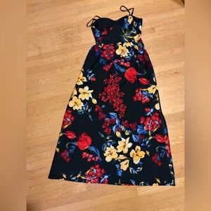 Band of gypsies floral maxi dress